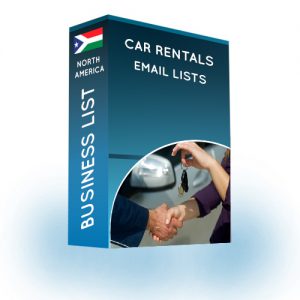 Car Rental Companies Email List