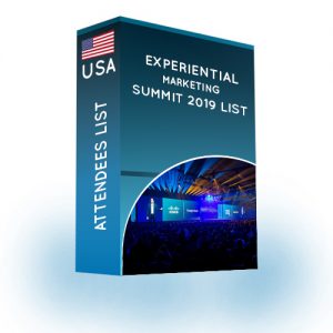 Attendees List: Experiential Marketing Summit 2019