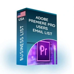 Adobe Premiere Pro Users Email List in USA