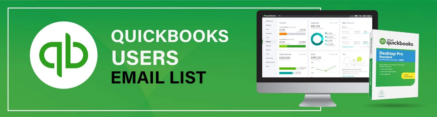 QuickBooks Users Email List